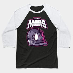 Kitty Occupy Mars Baseball T-Shirt